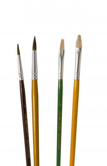 4 DB -OS SaKOTA  KEREK ÉS LAPOS ECSETKÉSZLET
