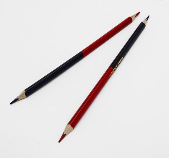 2 DB CREATIVE JUNGLE Piros-Kék ceruza <br />HÁROMSZÖG 
