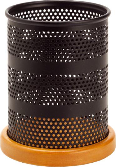 SaKOTA FÉM -FA IRÓSZERTARTÓ 10CM FEKETE