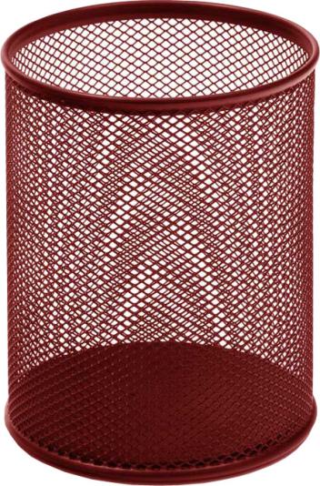 SaKOTA FÉMHÁLÓS ÍRÓSZERTARTÓ 9X8CM- ANGOLVÖRÖS