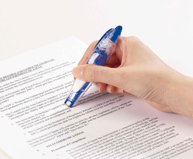 PLUS JAPAN NYOMÓGOMBOS HIBAJAVÍTÓ PS - 6m <br /> - KÉK
