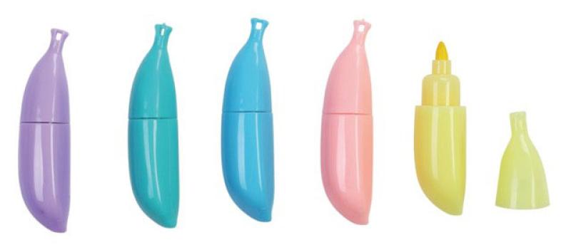 Creative JUNGLE 6 DB -OS SZÖVEGKIEMELŐ KÉSZLET <br />BANÁNOS
