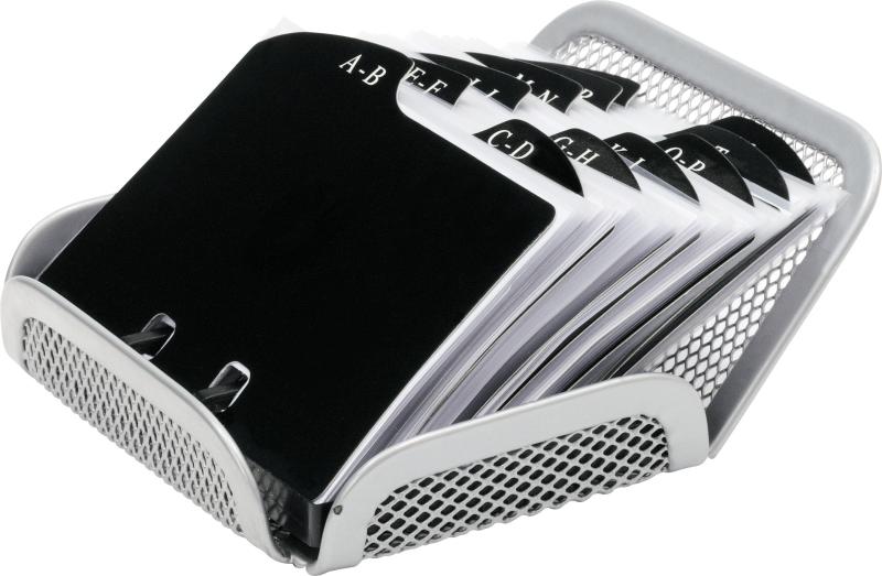 SaKOTA FÉMHÁLÓS REGISZTERES NÉVJEGYTARTÓ EZÜST