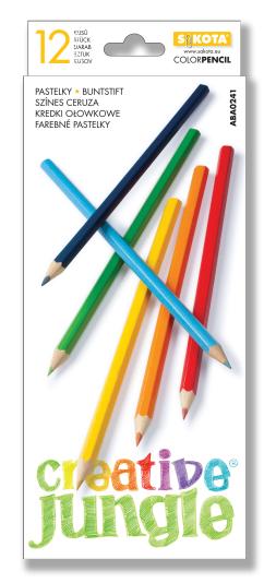 12 -ES CREATIVE JUNGLE SZÍNESCERUZA