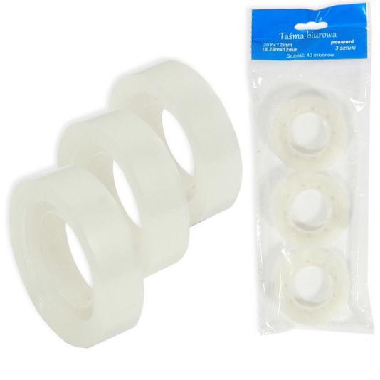 3 DB -OS RAGASZTÓSZALAG KÉSZLET: 18mm/20Y